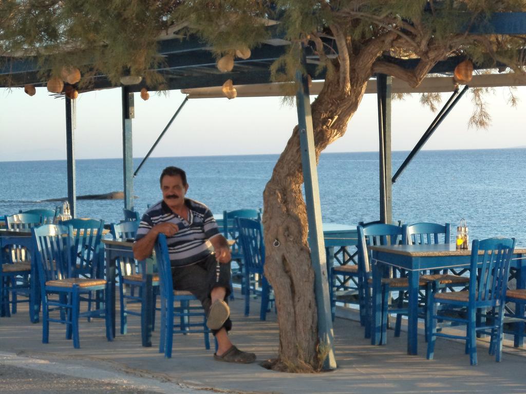 O Fotis Aparthotel Agios Prokopios  Bagian luar foto