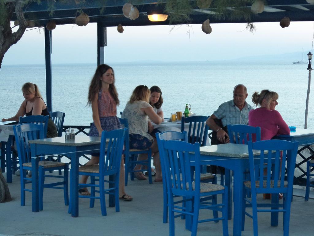 O Fotis Aparthotel Agios Prokopios  Bagian luar foto