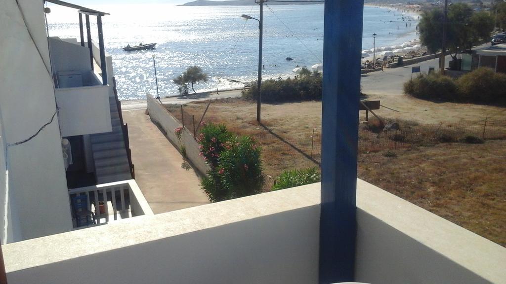 O Fotis Aparthotel Agios Prokopios  Bagian luar foto