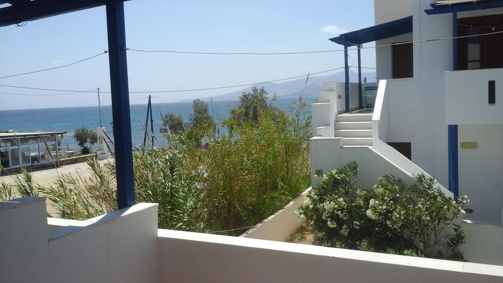 O Fotis Aparthotel Agios Prokopios  Bagian luar foto