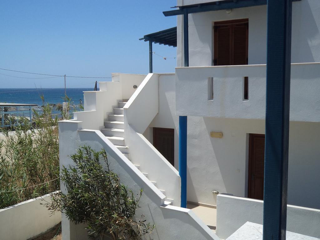 O Fotis Aparthotel Agios Prokopios  Bagian luar foto