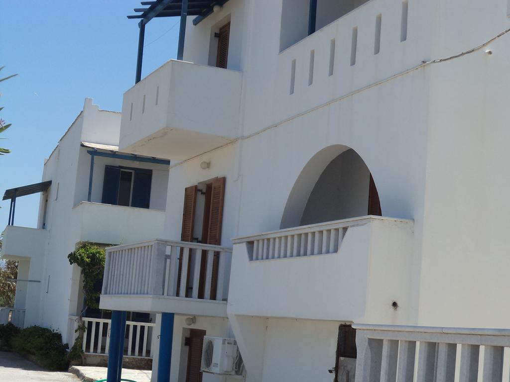 O Fotis Aparthotel Agios Prokopios  Bagian luar foto