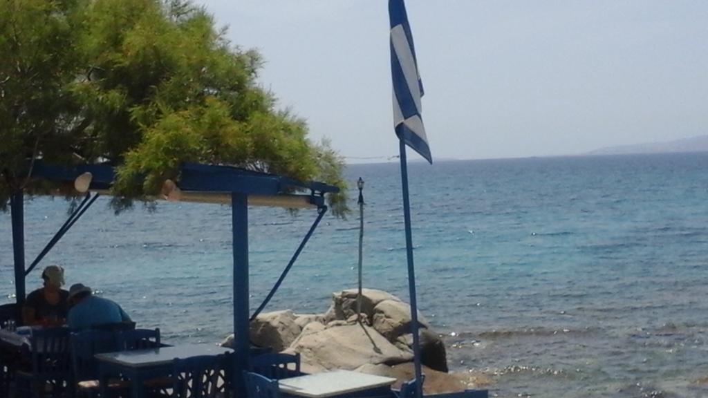 O Fotis Aparthotel Agios Prokopios  Bagian luar foto